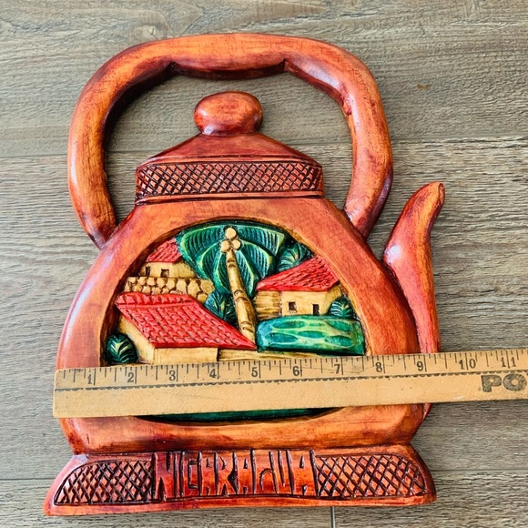 Wooden hand crafted kitchen set - Picture 6 of 12